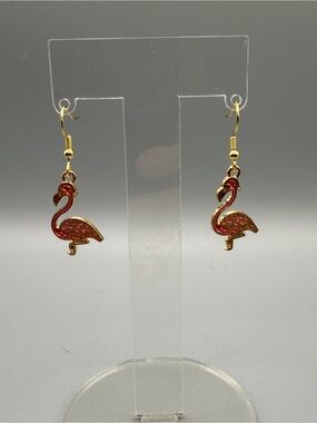 Christmas in July Earrings - Handmade #E0546C